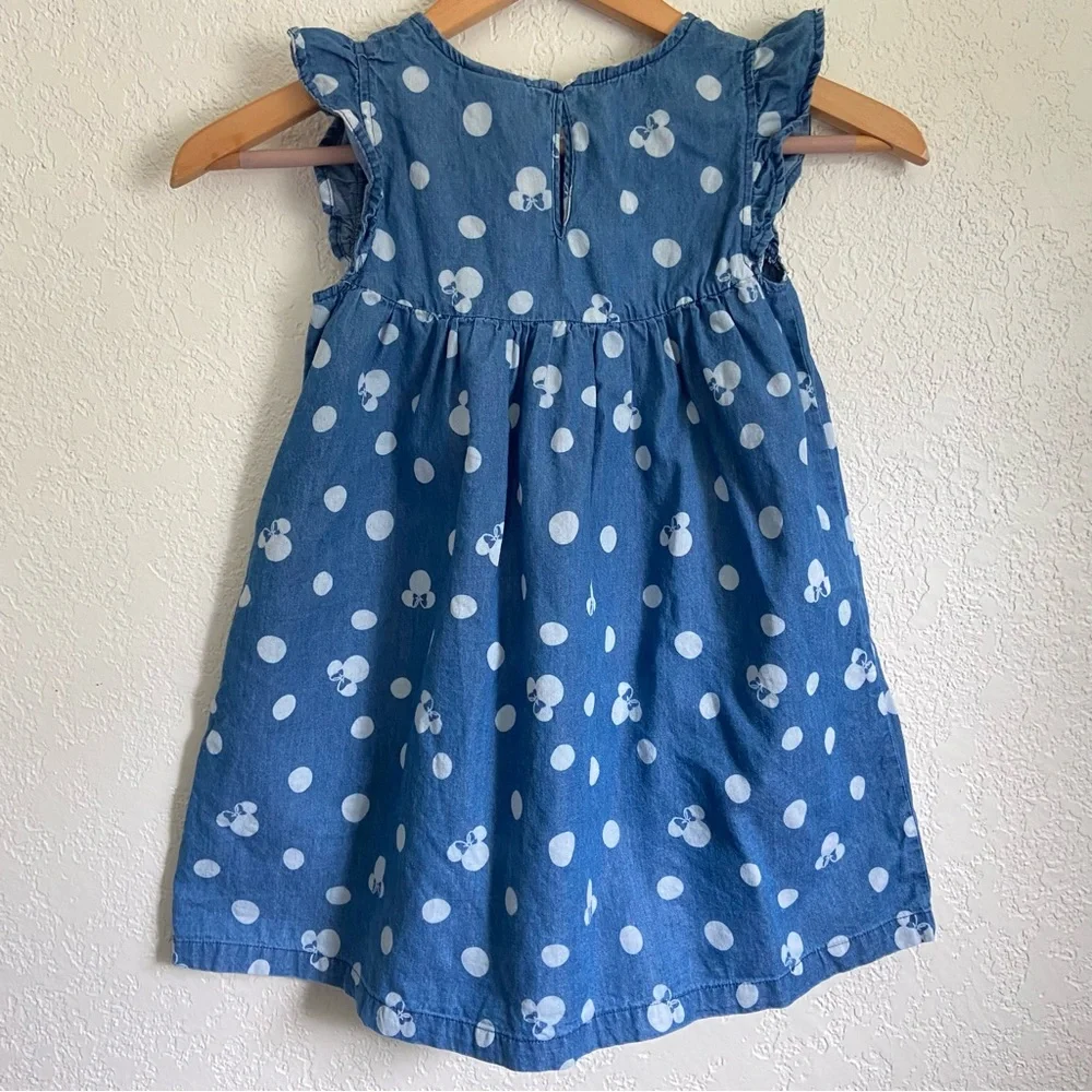 Disney Mini Mouse Chambray Denim Dress